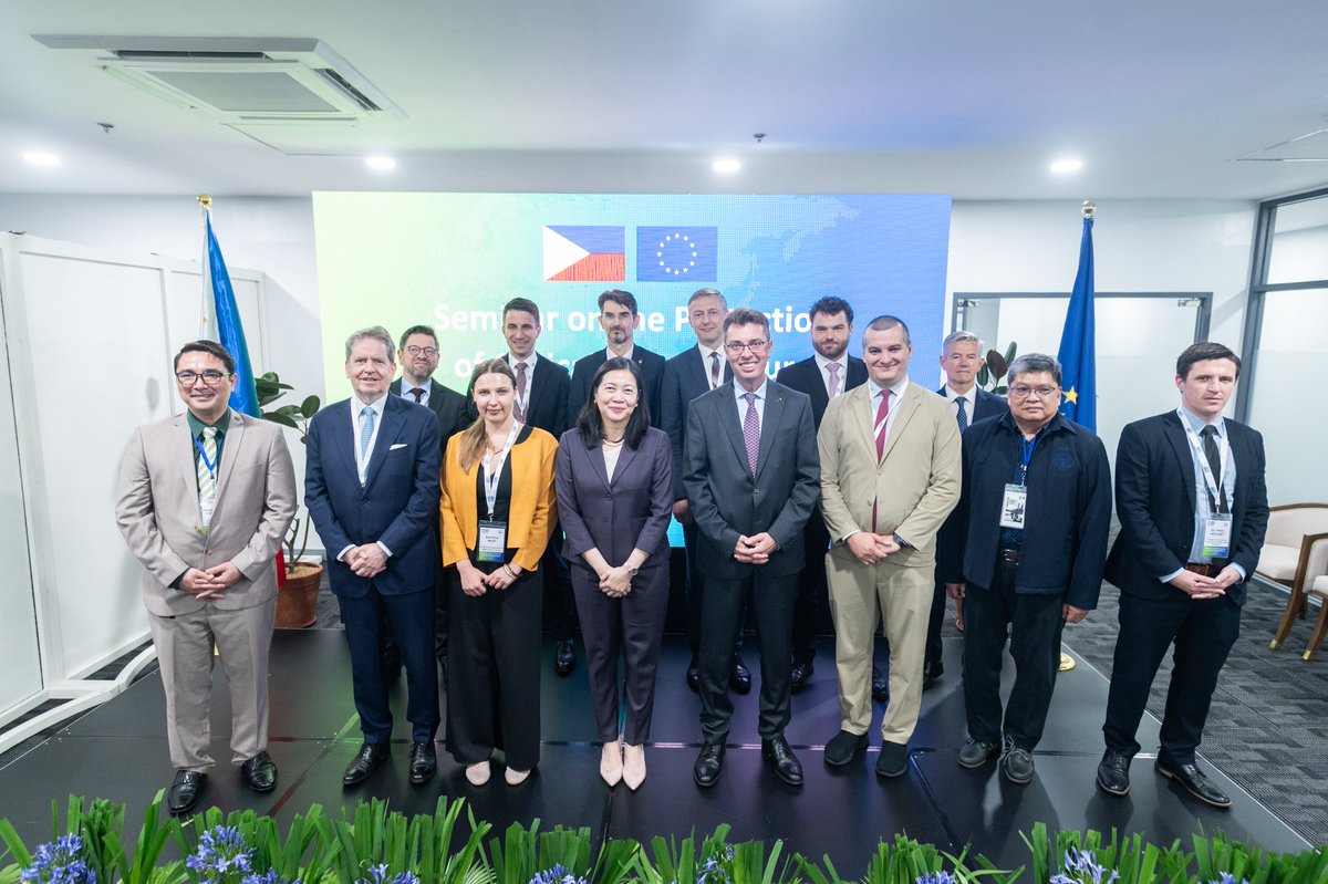 ESIWA_EU's tweet image. 108 participants (81๐ต๐ญ27 ๐ช๐บ)
๐ปโ๐จon #CriticalInfrastructure protection through ๐ of #CyberSecurity #MaritimeSecurity & #HybridThreats
๐ค Activity by @DFAPHL + @EUinthePH + @ESIWA_EU
๐๏ธ @EUSec_Defence press release ๐ eeas.europa.eu/delegations/phโฆ
#EUForeignPolicy #EUPhilippines