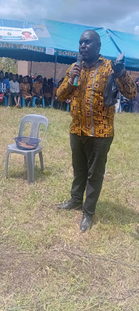 PascalAmuriat's tweet image. In the Burial of Ewachu Francis. DF was able to deliver a message to the Mourners of real change. We also planted a tree.