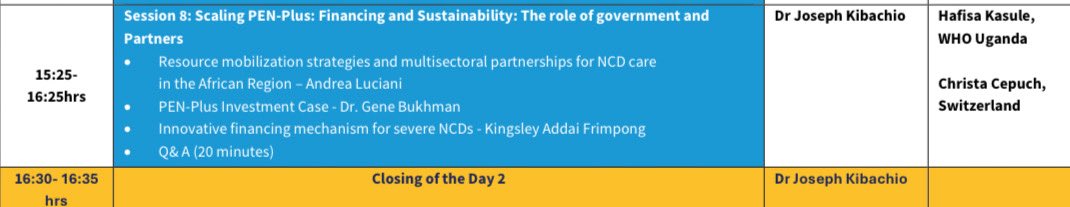 Be sure to join this afternoon Session 8 of the #ICPPA2025 as we deliberate on Scaling PEN-Plus: Financing and Sustainability: The role of government and partners. 

Strong government leadership is vital for scaling #PENPlus across Africa—by ensuring financing, sustainability &amp;