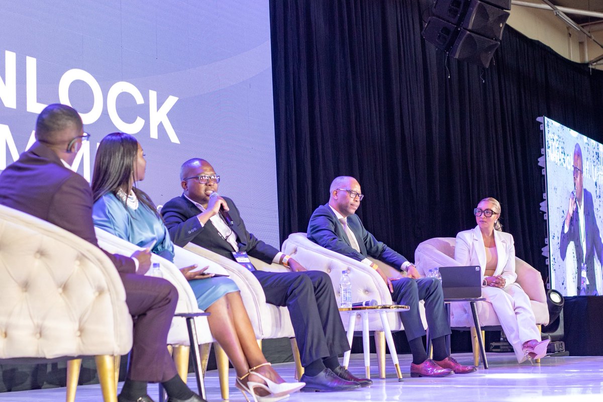 DrNozizweMulela's tweet photo. Today’s panel at the #UnlockSummit was rich with wisdom and heart. So grateful to share space with leaders who get that leadership is about people, not power. 
#Leadership #NozizweMulela https://t.co/sSzKkC2aKs