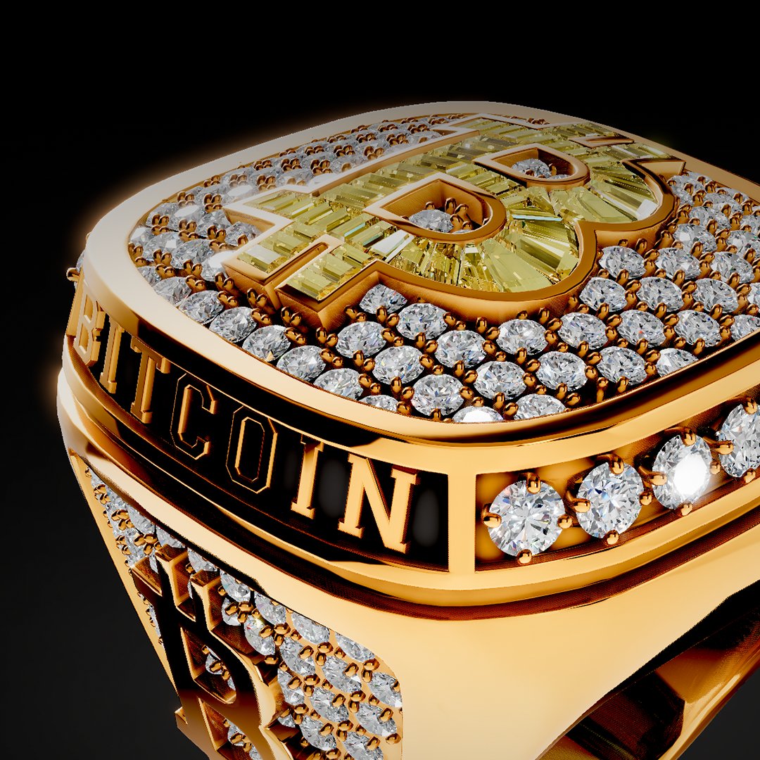 GFAL_Official's tweet image. Proof of Luxe: The Triad Drop
Crafted by Emmy-nominated art director Javier León, the $BTC Satoshi Ring is a tribute to Bitcoin's legacy.
– Only 10 pieces left
– Current price: +$4,500
– No reprints. No restocks.
Explore the collection: gfal.market/store/proof-of…