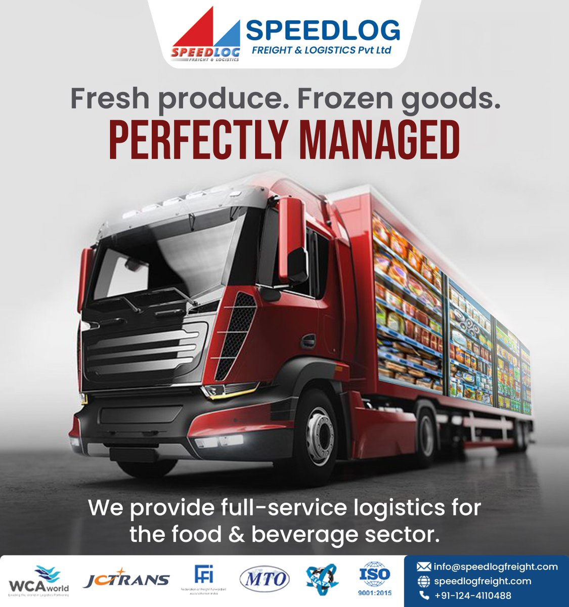 Speedfrtlog's tweet image. Fresh or frozen—every shipment demands timing, temperature control, and zero compromise. That’s why brands trust SpeedLog Freight &amp;amp; Logistics to keep their products safe, fresh, and market-ready.
#SpeedLog #FoodLogistics #FrozenFreight #PerishableGoods
