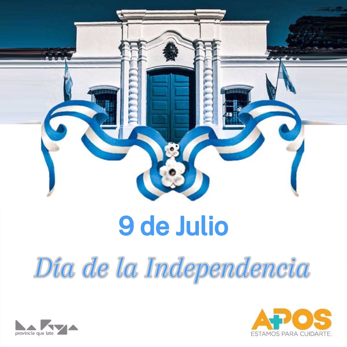 APOSLR's tweet image. 🇦🇷Hoy celebramos la libertad y la soberanía de nuestra querida Argentina. En este día especial renovamos nuestro compromiso con los valores de unidad, trabajo y esfuerzo que nos llevaron a ser una nación independiente.

Viva la Patria! 
#9DeJulio #DíaDeLaIndependencia #Argentina&quot;
