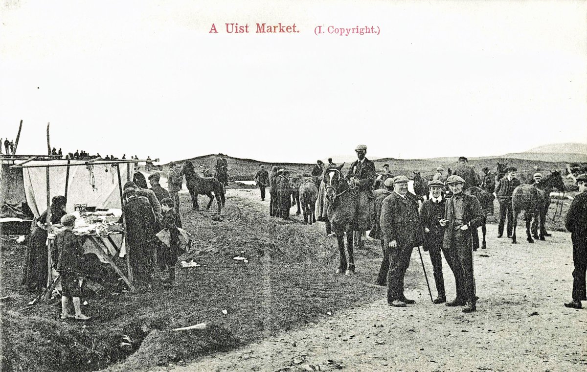 A #Uist Market, circa early-1900s

[photo: Archie Chisholm; source: HLH Archives, D1751/2/1/23]