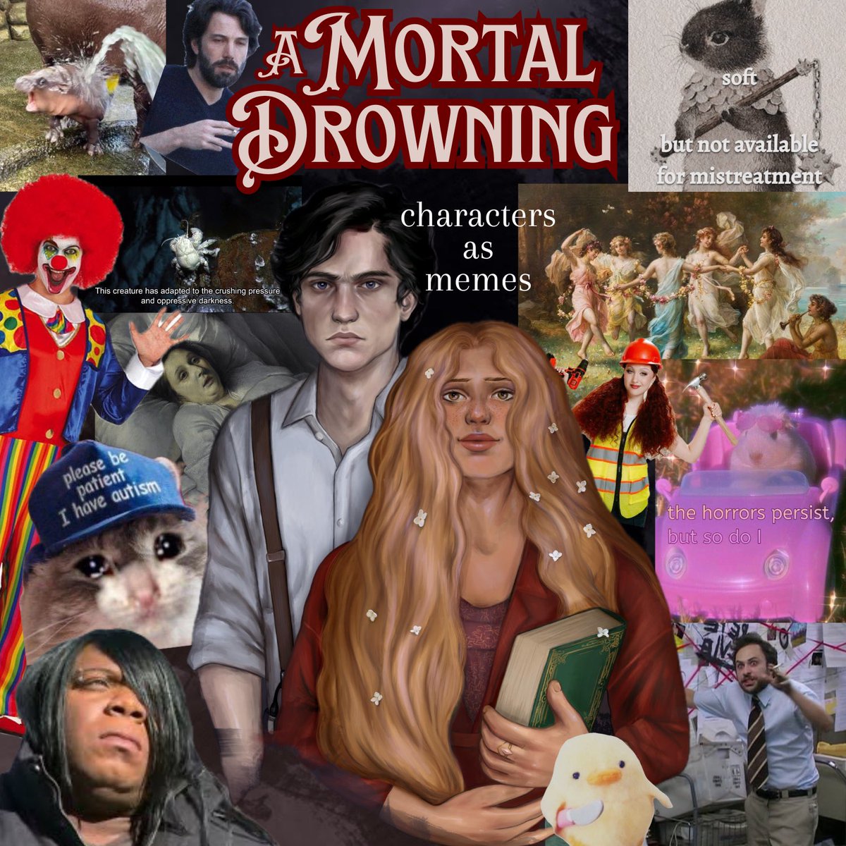 Competing for magic that’ll save you from your immortal ex is fine until you fall for your academic rival - worse yet when he needs it to evade the deity drowning a nation in search of him

With 8 full requests in under 3 weeks, behold AMD in ✨meme form✨

#UnhingedPit #Q #F #R