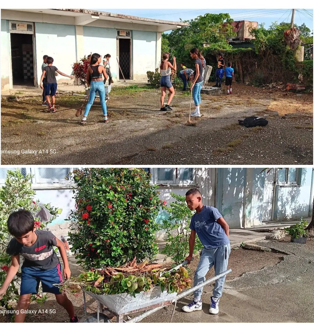 SantamariaCueto's tweet photo. @edelzm1
@CuetoEducadores @DPEHolguin @CubaMined
Otro día de avanzada, los pioneros en función de las FAPI. https://t.co/lFRcd3mSDO