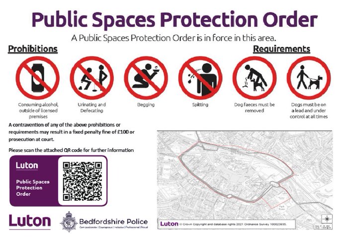 Luton individual prosecuted for failing to comply with PSPO

An individual from Luton whom failed to comply with requirements relating to the consumption of alcohol has been found guilty at court and ordered to pay costs totalling £548

#keeplutonsafe

<a href="/lutoncouncil/">Luton Council</a> <a href="/bedspolice/">Bedfordshire Police</a>