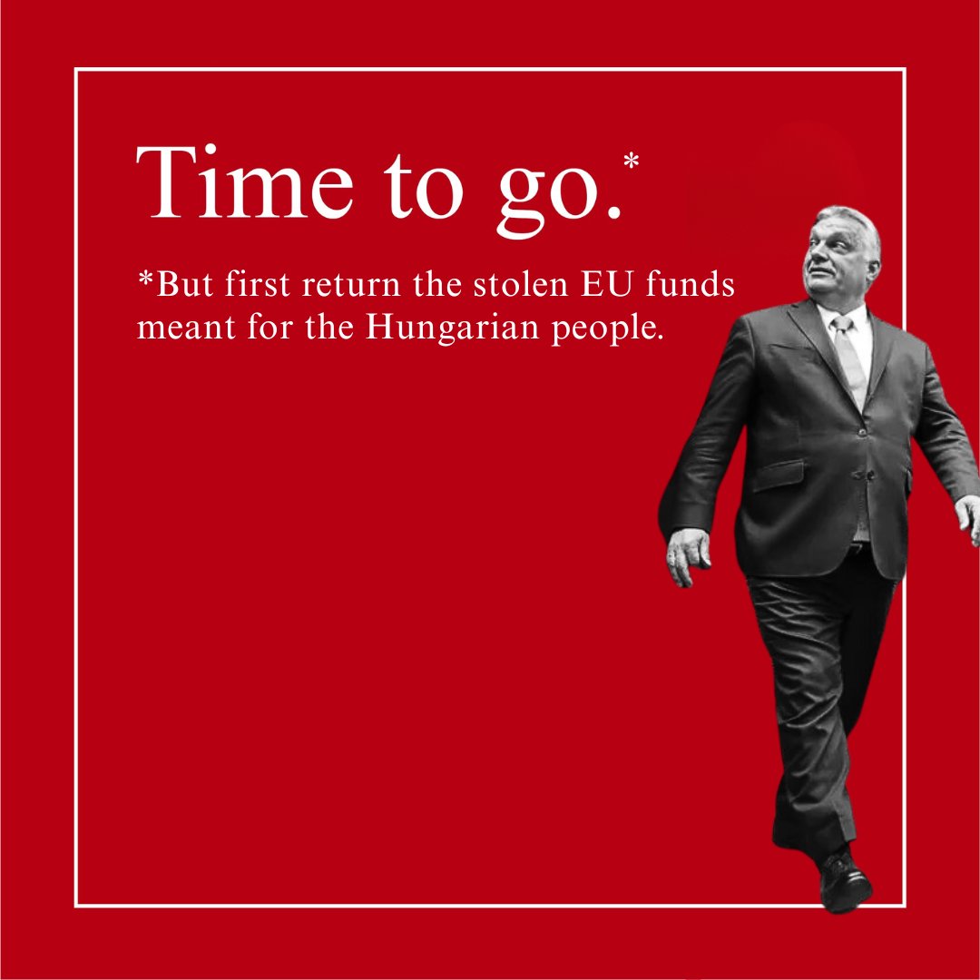 Time to go. *