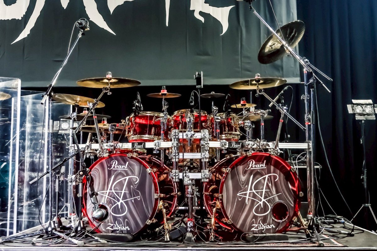 最近のツーバスセッティングです🥁🔥 ドラマーの皆さん参考にどうぞ