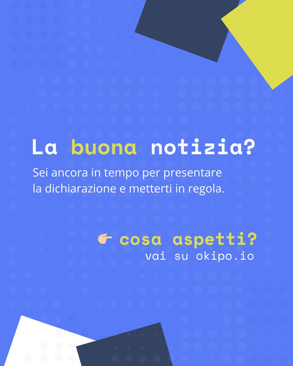 okipo_io's tweet photo. Negli ultimi anni, molti investitori in criptovalute hanno sottovalutato gli obblighi fiscali.

Oggi però l’Agenzia delle Entrate ha occhi ben aperti sulle movimentazioni digitali.

Noi ti consigliamo di dichiarare, prima che arrivino accertamenti e sanzioni. 🔥
#Crypto #tasse https://t.co/lwt4mruI7O