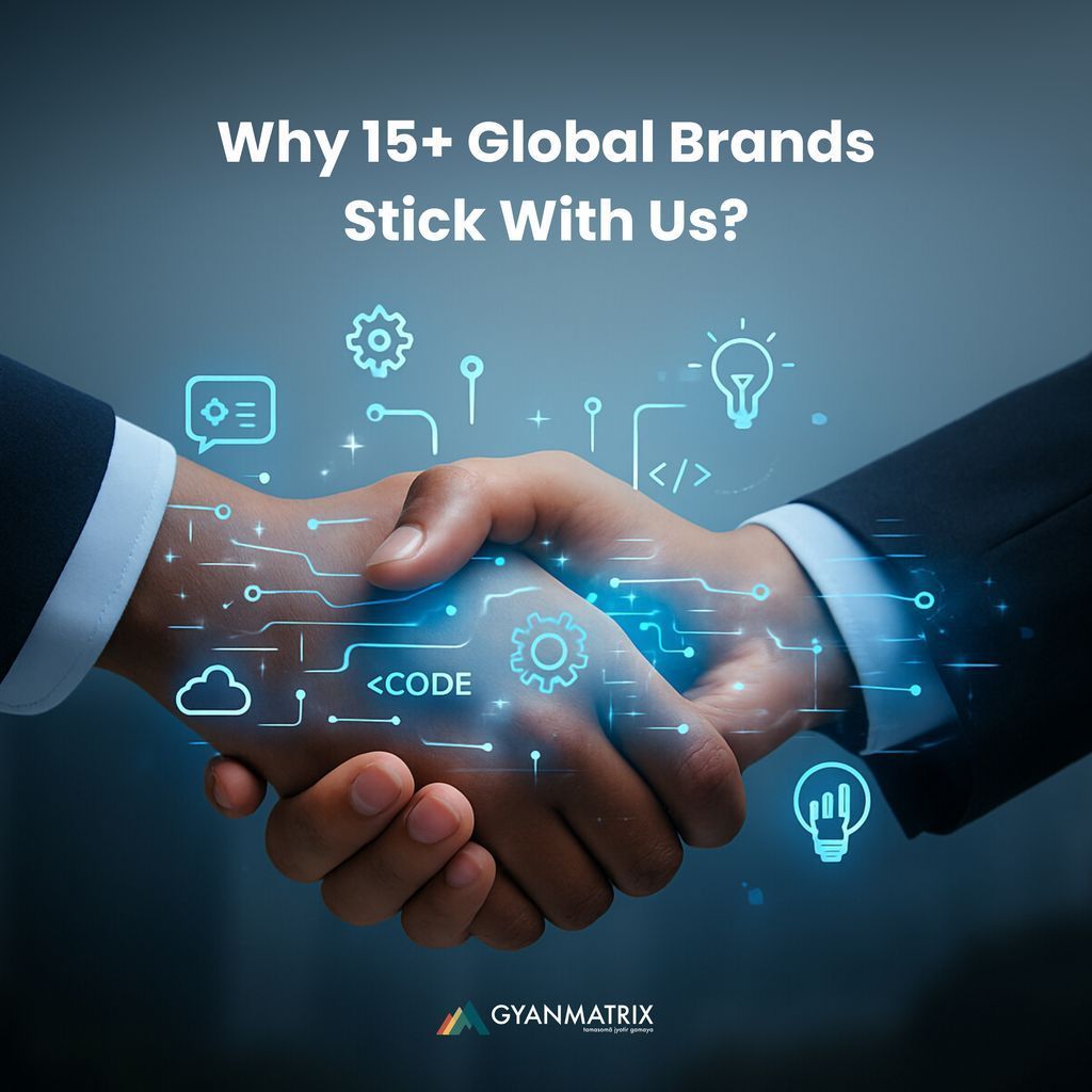GyanMatrix's tweet image. Why 15+ Global Brands Stick With Us?

It’s not just about code.
We stay aligned to your vision, adapt fast, and grow with you.

📞 Let&apos;s discuss your cloud strategy - gyanmatrix.com

#GyanMatrix
#TechPartner
#AIinDevelopment
#SmartSoftware
#DigitalTransformation