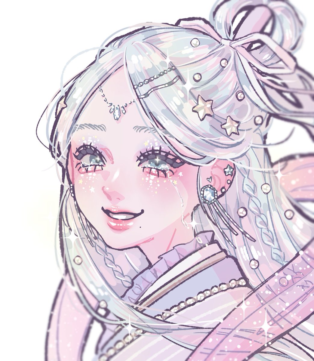 また1年後…；；💓
#七夕 #夏の創作クラスタフォロー祭り #絵柄が好きって人にフォローされたい