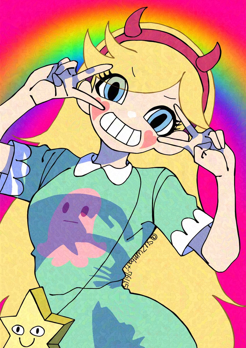 suzumbati76115's tweet image. ⭐️🌈
#StarVsTheForcesOfEvil