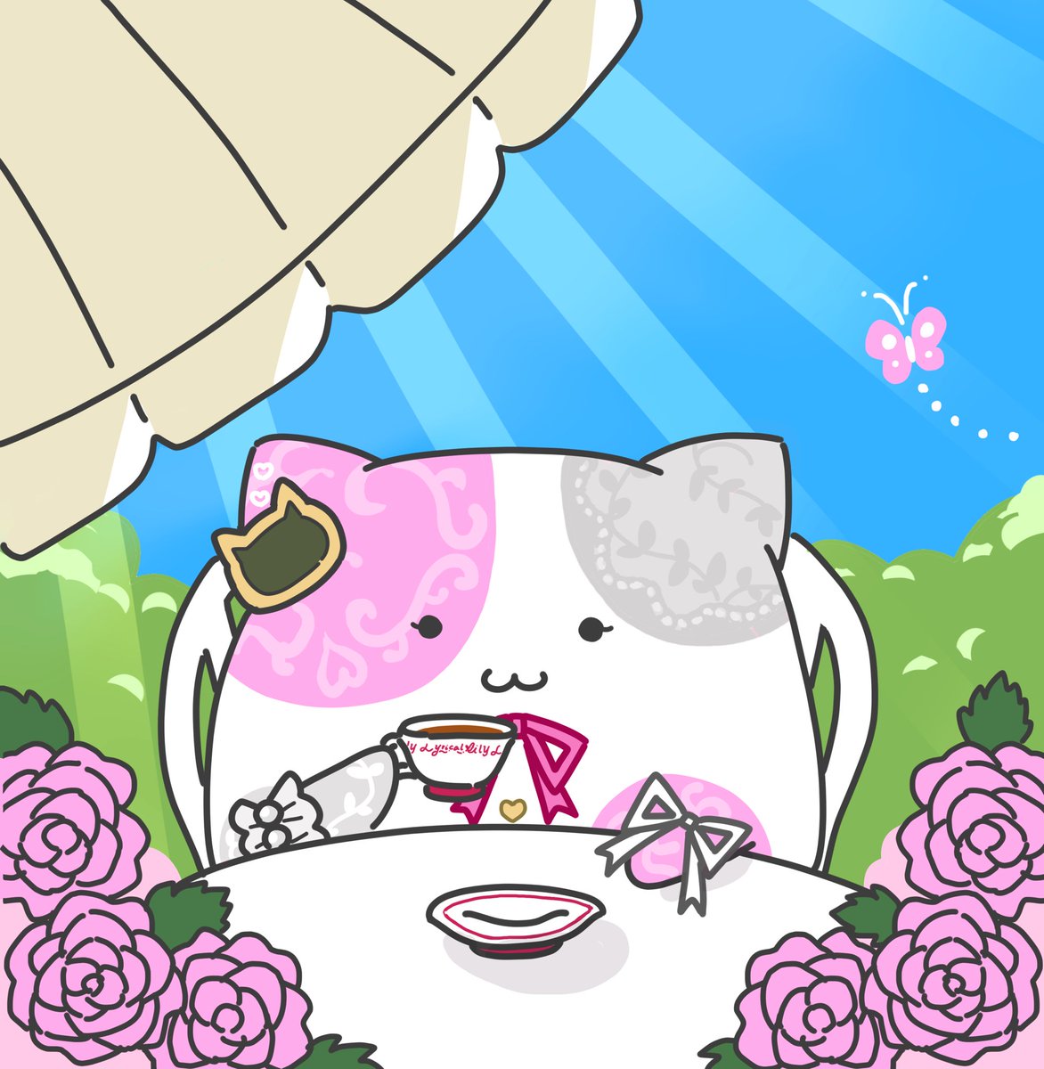 🌸🫖🍰🦋