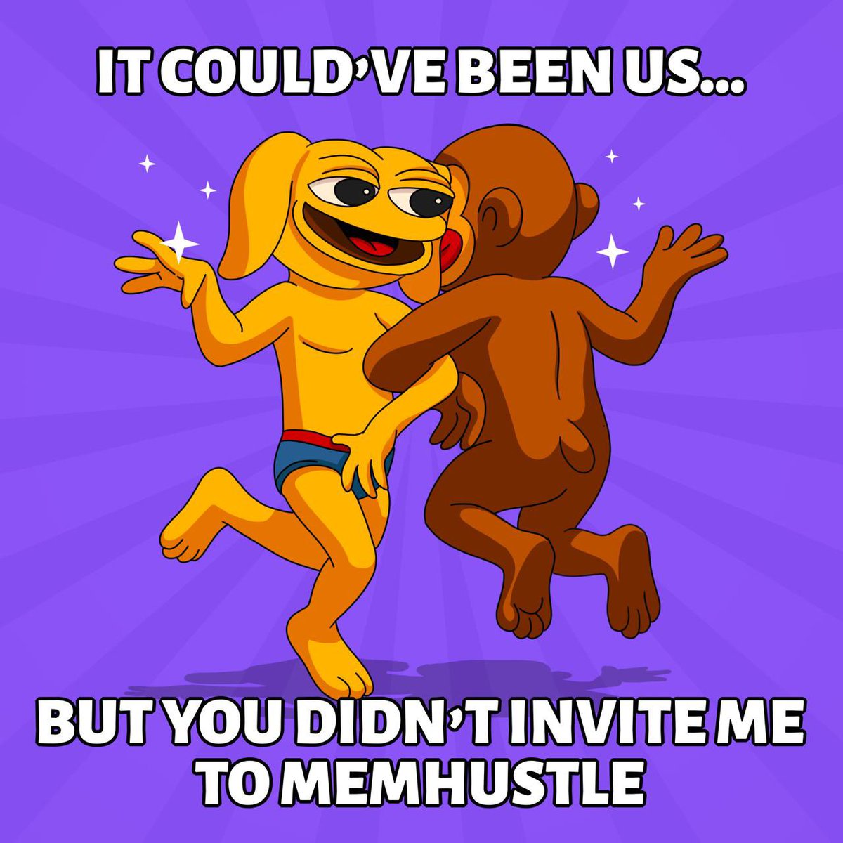 MemHustleArmy's tweet image. 💩 Smells like you forgot something… oh right — YOUR FRENS