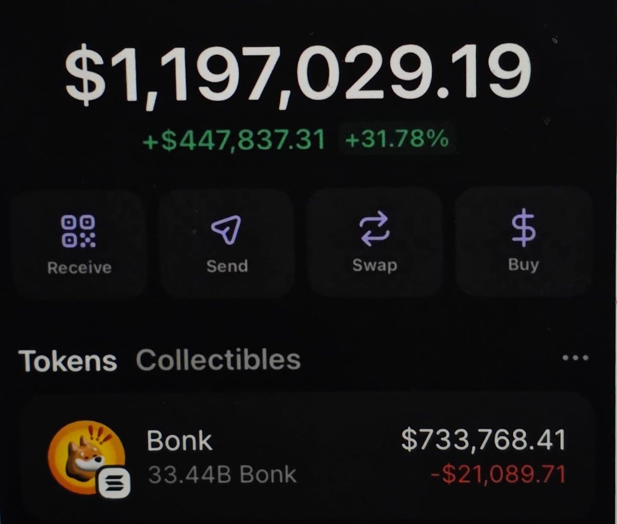 We sending total of $5000.00 $BONK to the first 1500 people who follow and retweet💵💵💵

Drop your #SOL wallet address

$BONK will start memecoin supercycle 2.0