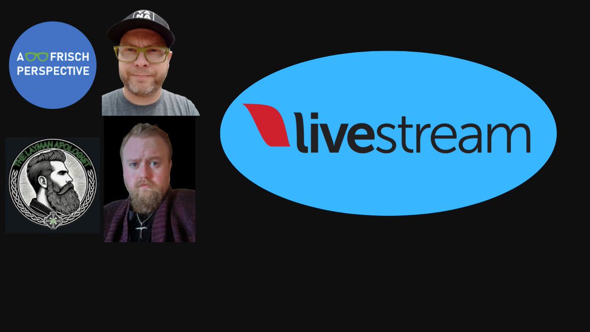 timothy_frisch's tweet image. This week, Nicholas @apologistlayman and I will be going live on Thursday at 5pm ET. Hope to see you there!