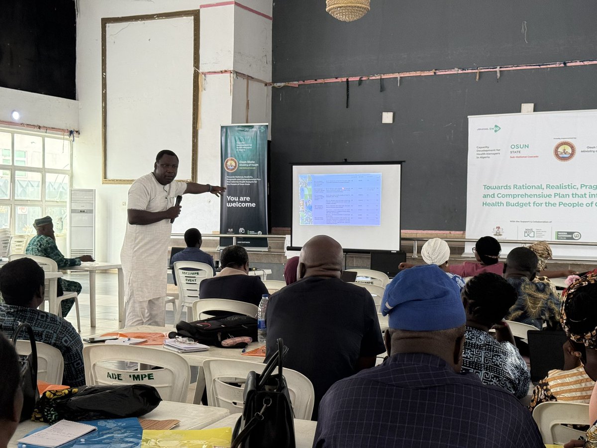 wole_ajay's tweet photo. I had the privilege of presenting on the "Human Capacity Opportunities for Prosperity and Equity Primary Healthcare Provision Strengthening (HOPE) Program" at the Sub-National Cascade Day 2 in Osun State.

https://t.co/W2L9tCKHXI

#HOPEProgram #PrimaryHealthcare https://t.co/ijwj4x2qxc