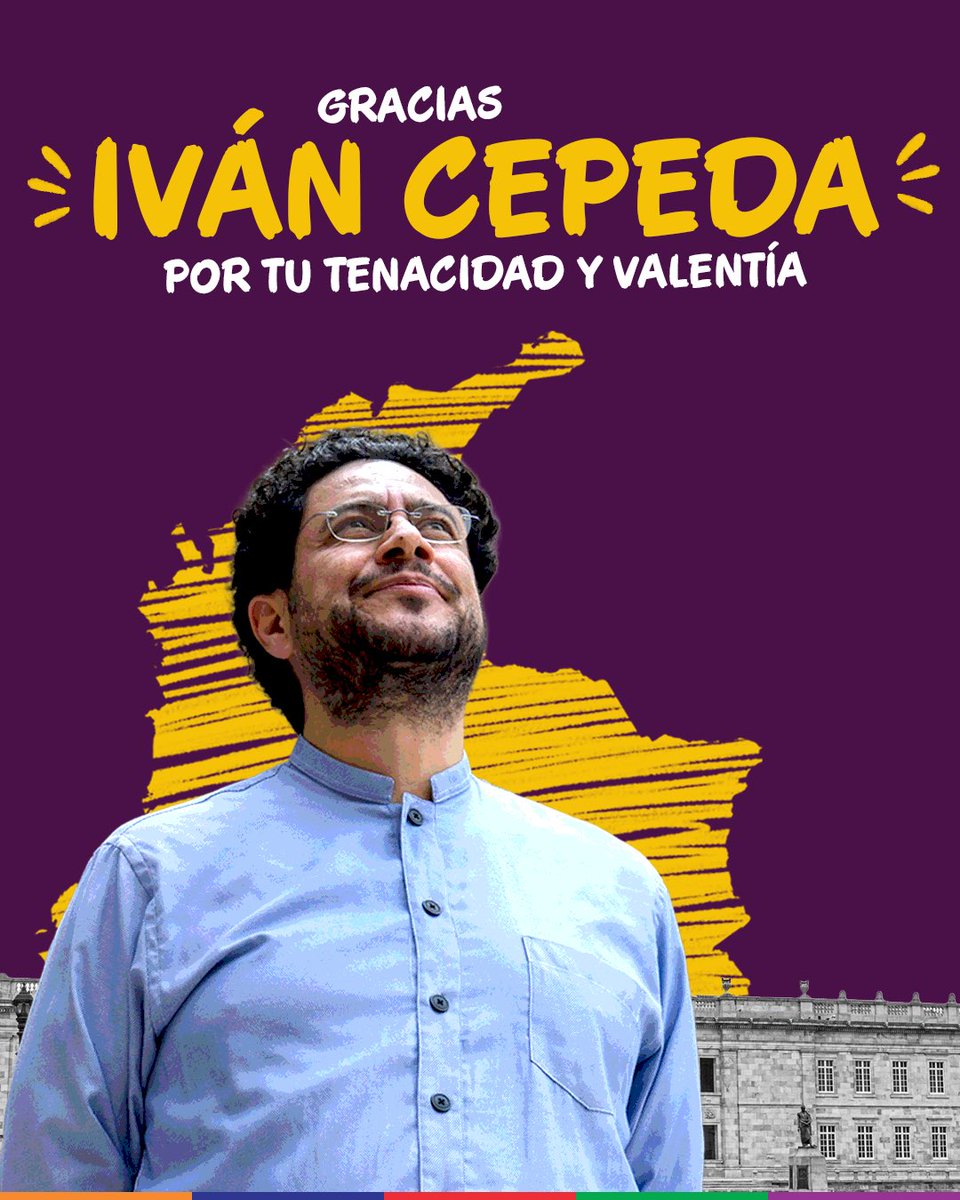 Gracias <a href="/IvanCepedaCast/">Iván Cepeda Castro</a> por tu valentía y coherencia. ¡Toda mi admiración siempre!