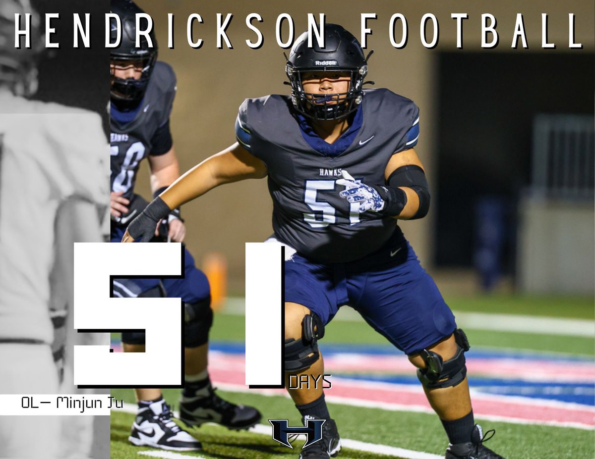 51 days left until the first game of the season!!