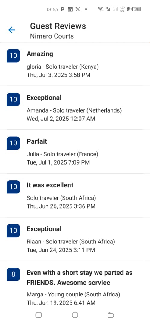 OssieEvents's tweet image. *FIGURES DON&apos;T LIE:* Let&apos;s just ask you this. How many hotels do you know that are rated this highly by its guests? *Amazing. Exceptional. Perfect. It was excellent. Exceptional* again.
Why wait? Book your stay with us today via Tel: +256771592211, WhatsApp +256771592209.