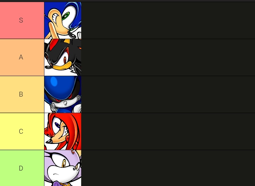 Xokyx1's tweet photo. @7656y In my opinion:
Everyone aside chip and babylons and top 5 (not counting machines for eggman there) https://t.co/B6ZmGfqPbo