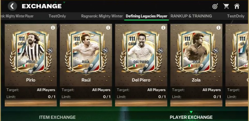 FCMobile_News's tweet photo. Juventus chapter unlocks in the Defining Legacies event at tomorrow's reset in FC Mobile!

Additionally now 111 OVR Defining Legacies players exhanges are here and you can trade-in your 109 OVR Defining Legacies players for them!

#FCMobile
#EASportsFC
#DefiningLegacies https://t.co/a7WCG3e7xc
