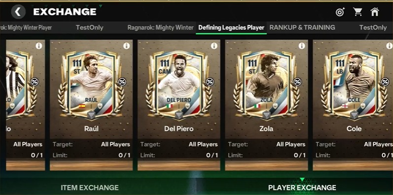 FCMobile_News's tweet photo. Juventus chapter unlocks in the Defining Legacies event at tomorrow's reset in FC Mobile!

Additionally now 111 OVR Defining Legacies players exhanges are here and you can trade-in your 109 OVR Defining Legacies players for them!

#FCMobile
#EASportsFC
#DefiningLegacies https://t.co/a7WCG3e7xc
