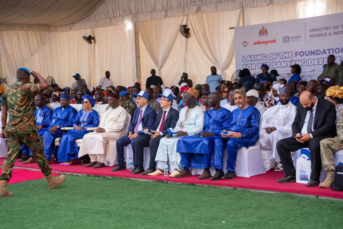 New Hopes for the People of Sanyang and The Gambia

Last Saturday, President Barrow and Albayrak Group laid the foundation stone for the construction of the Sanyang Deep Seaport.

Once completed, the new seaport will enhance The Gambia's capacity to handle larger vessels and