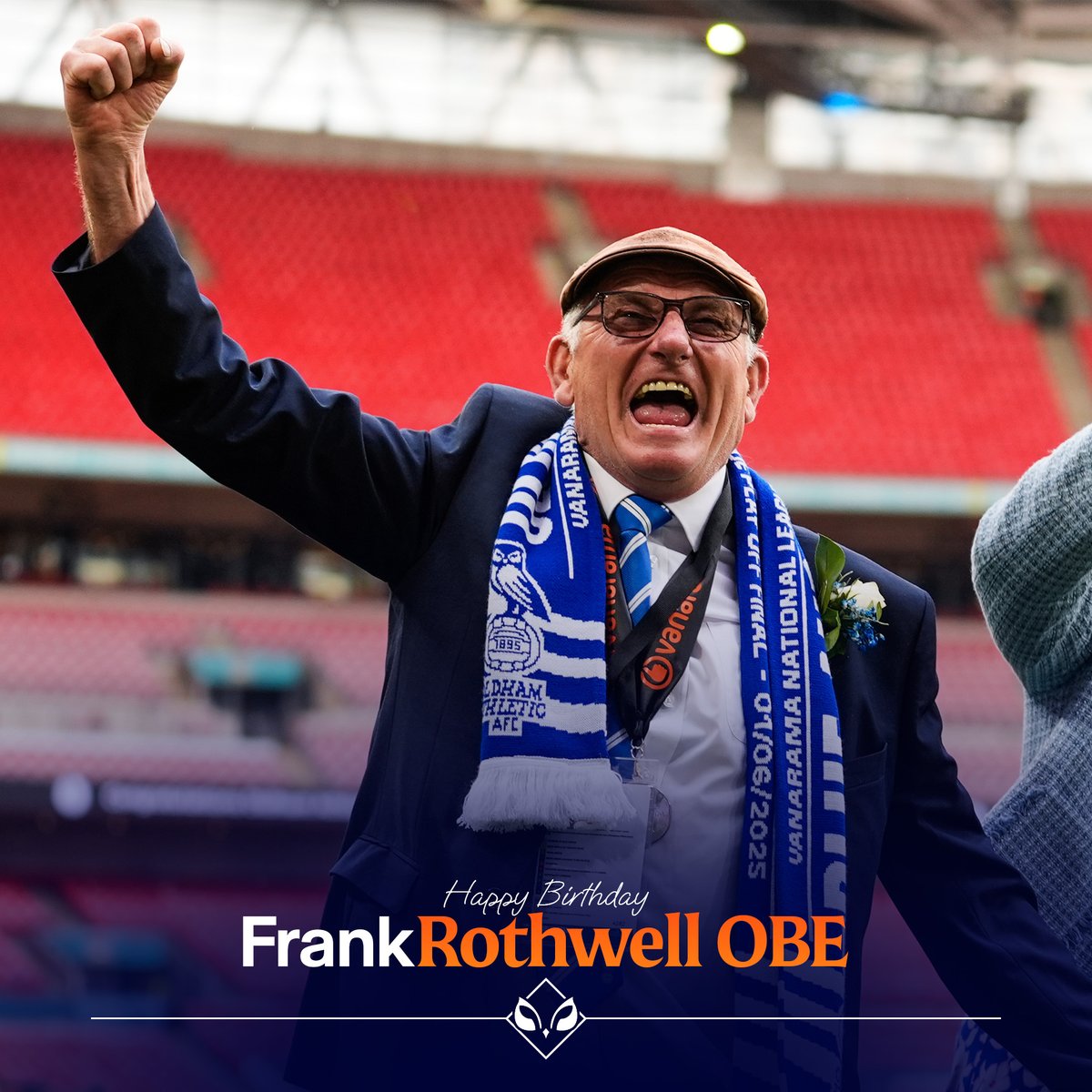 OfficialOAFC's tweet image. 🎉 A big happy birthday to the man who means so much to us all.

💙 Enjoy your special day, Frank - from everyone connected with the club! #oafc