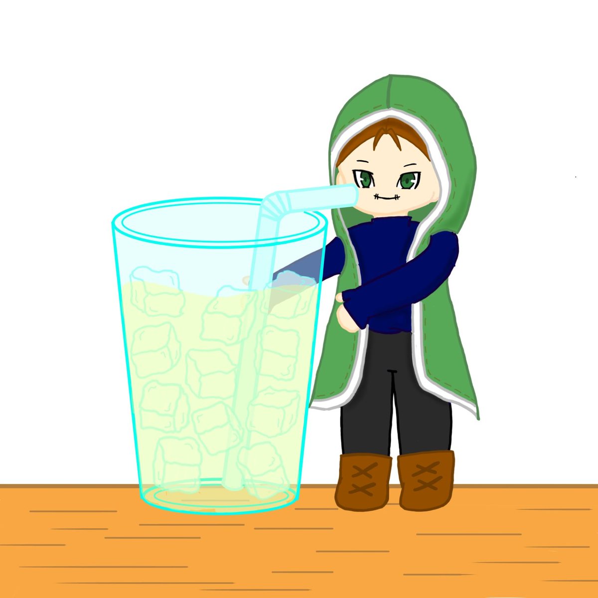 #그림100일_꾸준히_그리기
7월 8일자 그림!!