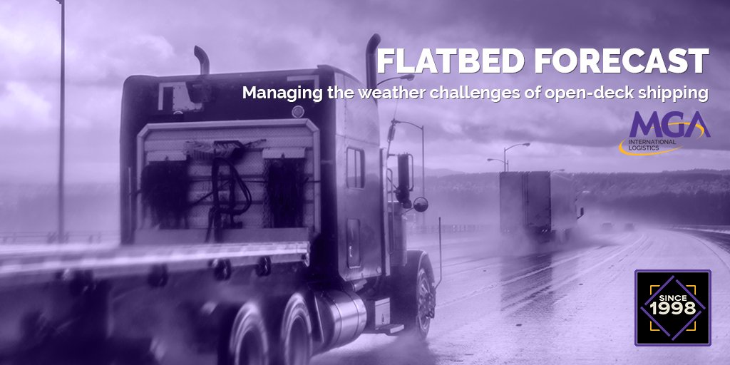#FlatbedTrucking faces tough weather shipping oversized cargo. Partnering with experts cuts risks, saves costs, and keeps your supply chain moving.
bit.ly/45Vyr3y
 #OversizedCargo #MGAInternationalLogistics #FlatbedTransportationServices