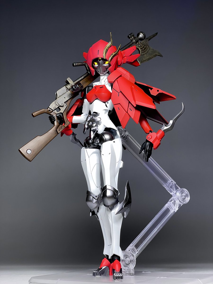 K22KIYOKEN's tweet image. #あかーいプラモ上げまへんか