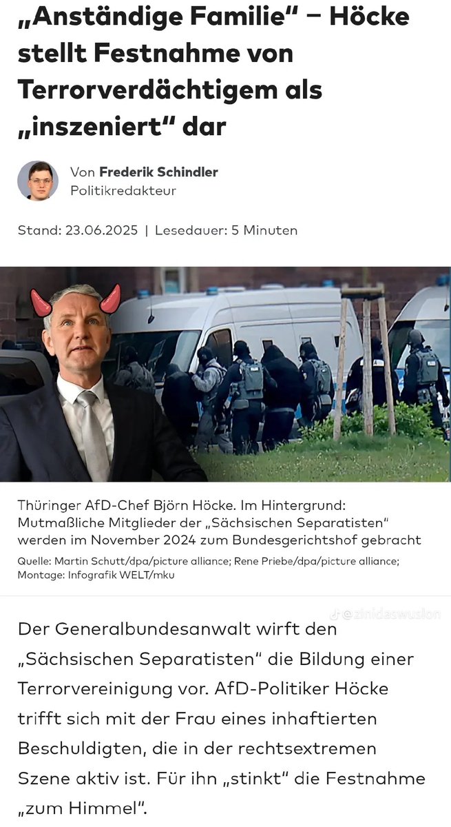 Schon faszinierend wie sich #Höcke schützend vor gewalttätige Rechtsextremlsten wirft.

#AfD
#AfDwirkt
#Deutschlandabernormal?
#Faschismus
#Rassismus
#SchandeDeutschlands
#SchandeEuropas
#AfDVerbotSofort