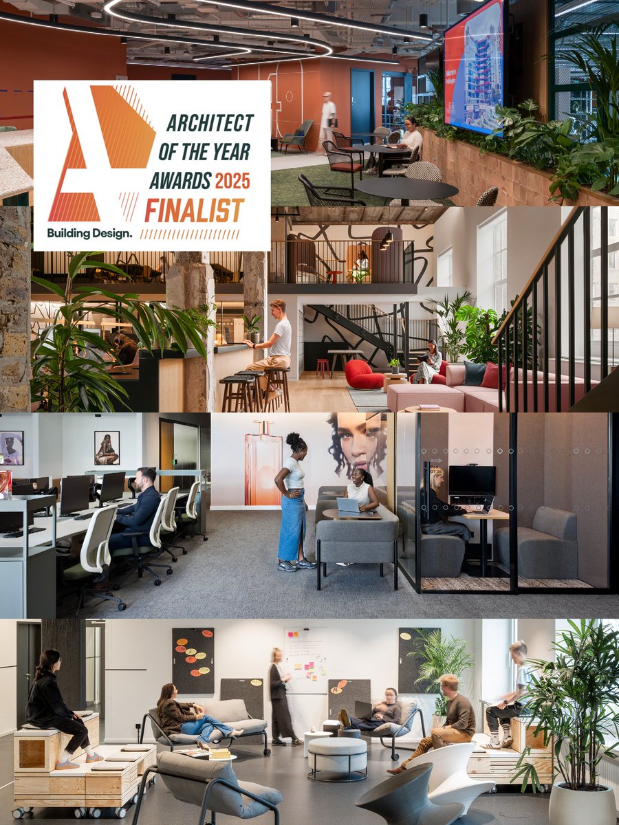 Gensler has been shortlisted for not one, but two categories in this year’s Building Design Architect of the Year Awards 🎉

🏢 Office Architect of the Year - Gensler
🏗️ One-off Major Project of the Year - The Acre

#BDAYAwards <a href="/BDonline/">Building Design</a>