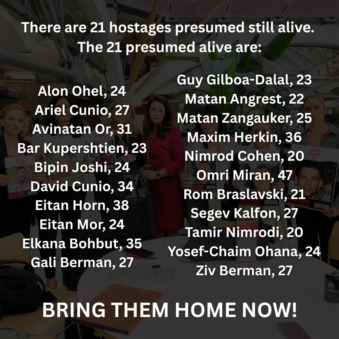 joymorrissey's tweet image. Meeting with the mothers of those still held hostage in Gaza by Hamas was profoundly heartbreaking. Their strength in the face of unimaginable pain is something I will never forget.
No campaigns, no Glastonbury crowd demanding their release, nothing. Silence. The only sound is…