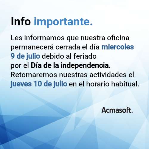 🇦🇷 Hoy celebramos el Día de la Independencia. Sigamos construyendo juntos un futuro con trabajo y compromiso. #9DeJulio #Argentina