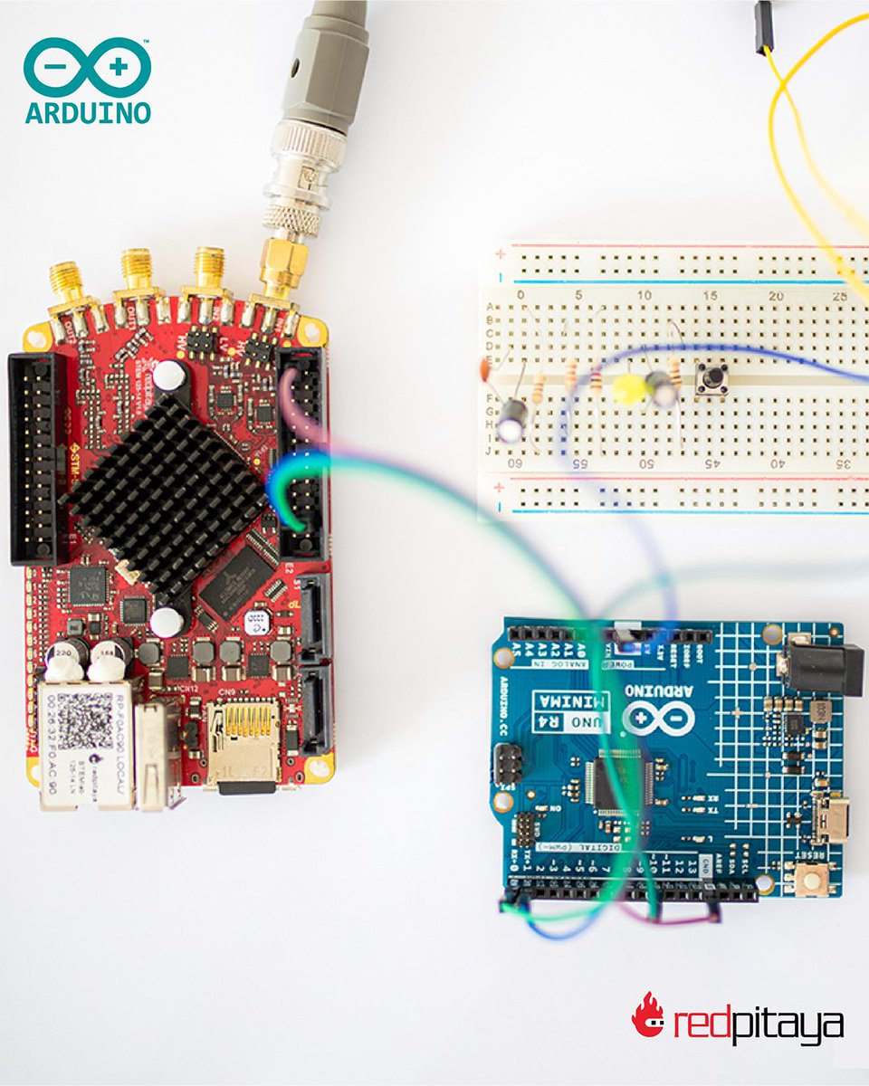 From maker to engineer 🎓🔧
Our new Learning Lab bundle (Red Pitaya + <a href="/arduino/">Arduino</a>) guides you from basic electronics to advanced signal analysis &amp; prototyping.

Perfect for students &amp; educators alike.
📦 Order now via <a href="/digikey/">DigiKey</a>
hubs.la/Q03wqwZV0