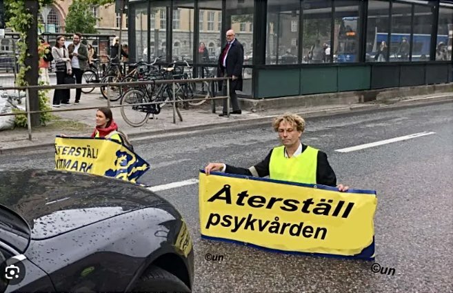 Efter HD:s friande dom mot <a href="/vatmarker/">Återställ Våtmarker</a>..

..uppmanar psykfallen till nya vägblockader eftersom det nu är ”fritt fram”..!

Behöver någon dö för att dessa vettvillingar ska dömas för sina samhällsfarliga tilltag..?👹