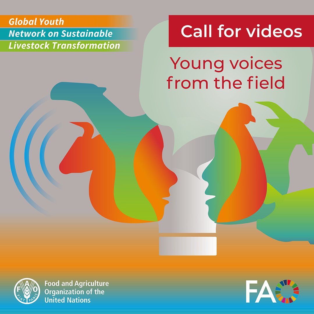 📢 Are you a young livestock professional aged 18–35?

In a 1-minute video, tell us about your work in the livestock sector, whether you're a researcher, scientist, farmer, or producer. Share the challenges you face &amp; the innovations you're driving!

ℹ️shorturl.at/Zt42K