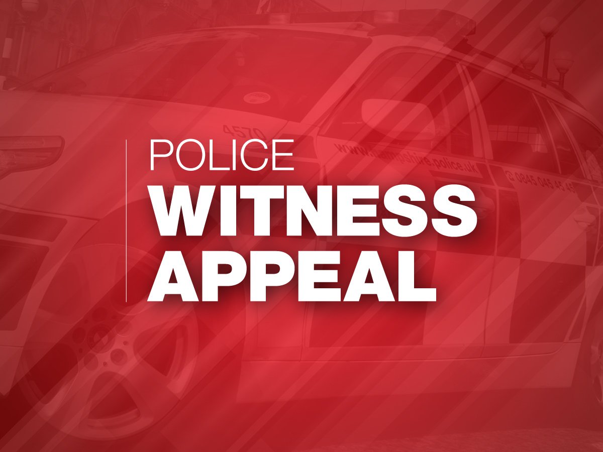 We are appealing for witnesses to an assault in Weyhill to come forward.

READ MORE: orlo.uk/3gwdJ