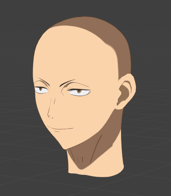 omutako_3's tweet photo. 初めて男性キャラクターを作ってる。
斜め顔とかこんな感じなんかな
#blender https://t.co/gtwVZ9WeM2