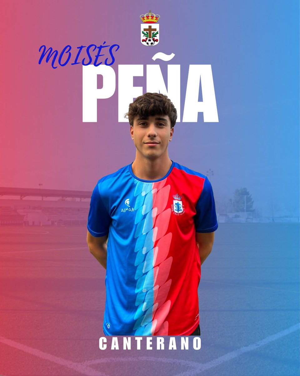 Moisés da el salto al equipo senior siendo una pieza clave en el ascenso del juvenil.
Su esfuerzo y compromiso han hecho que siga creciendo en el club.
Lateral derecho con carácter competitivo y dispuesto a ponerse al ataque.
Una nueva etapa. Bienvenido al primer equipo!❤️💙