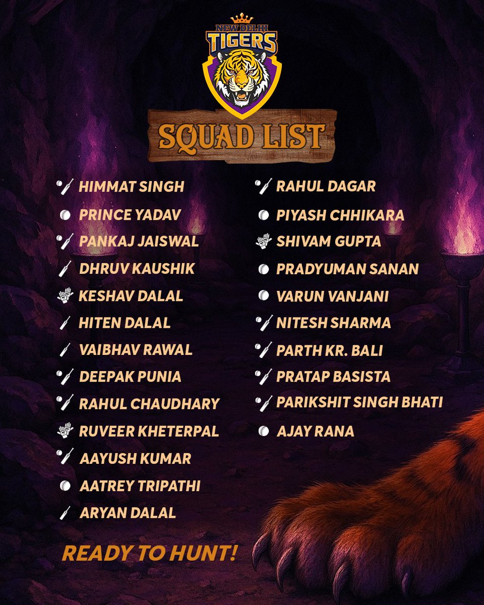 New Delhi Tigers tweet media