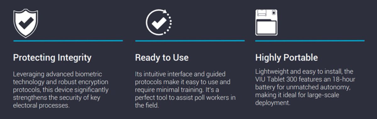 smartmatic's tweet image. Our cutting-edge e-Poll book streamlines voter check-in and verification, all while being user-friendly and highly portable. Learn more about how election authorities can benefit from this innovative tool bit.ly/4jdZcEf