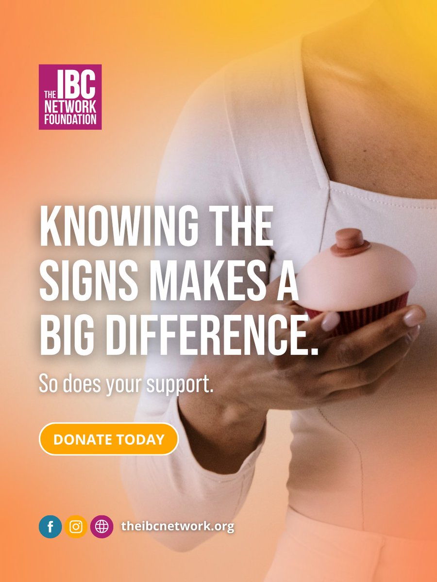 TalkIBC's tweet image. No lump. No warning. Still cancer.
That’s why patients are often misdiagnosed and why time is lost.
Help us spread this message and fund urgent research at theibcnetwork.org
#inflammatorybreastcancer #ibc #nolumpstillcancer #breastcancer #talkibc #repibc #representibc