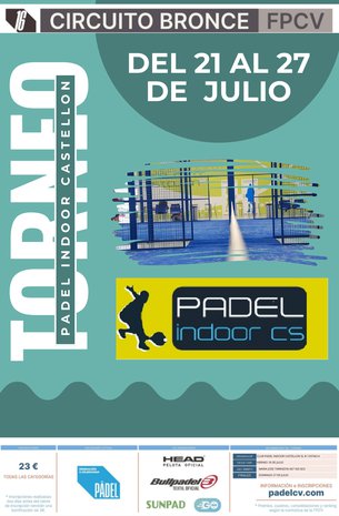 🏆 BRONCE PADEL INDOOR CASTELLON

📆 21 - 27 Julio

📍Padel Indoor Cs (Castellón)

📝 f.mtr.cool/pekvesmxjy
