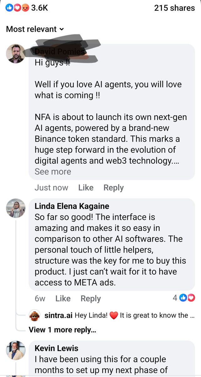David (@davidingeneva) on Twitter photo I love being spammed by NFA's competitors on Facebook.
It allows me to do this 👇
Simple, but it works ... join me.
#BTC #eth #binance #Ai #sintra #NFA <a href="/nfaxyz/">Non Fungible Agents (NFA)</a> #thorchain
<a href="/nfaxyz/">Non Fungible Agents (NFA)</a> I love being spammed by NFA's competitors on Facebook.
It allows me to do this 👇
Simple, but it works ... join me.
#BTC #eth #binance #Ai #sintra #NFA <a href="/nfaxyz/">Non Fungible Agents (NFA)</a> #thorchain
<a href="/nfaxyz/">Non Fungible Agents (NFA)</a>