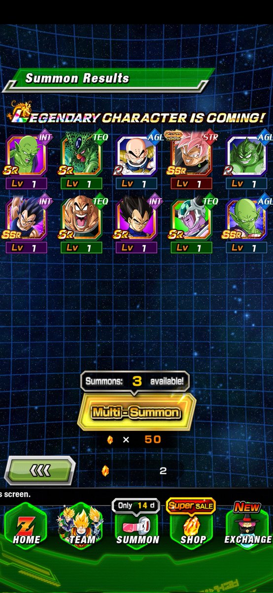 Cooking LR Goku Black + Zamasu Tag unit till RainBow Max before summoning SSJ Goku Blue + SSJ Vegeta Blue Tag  = SSJ Blue Vegito!