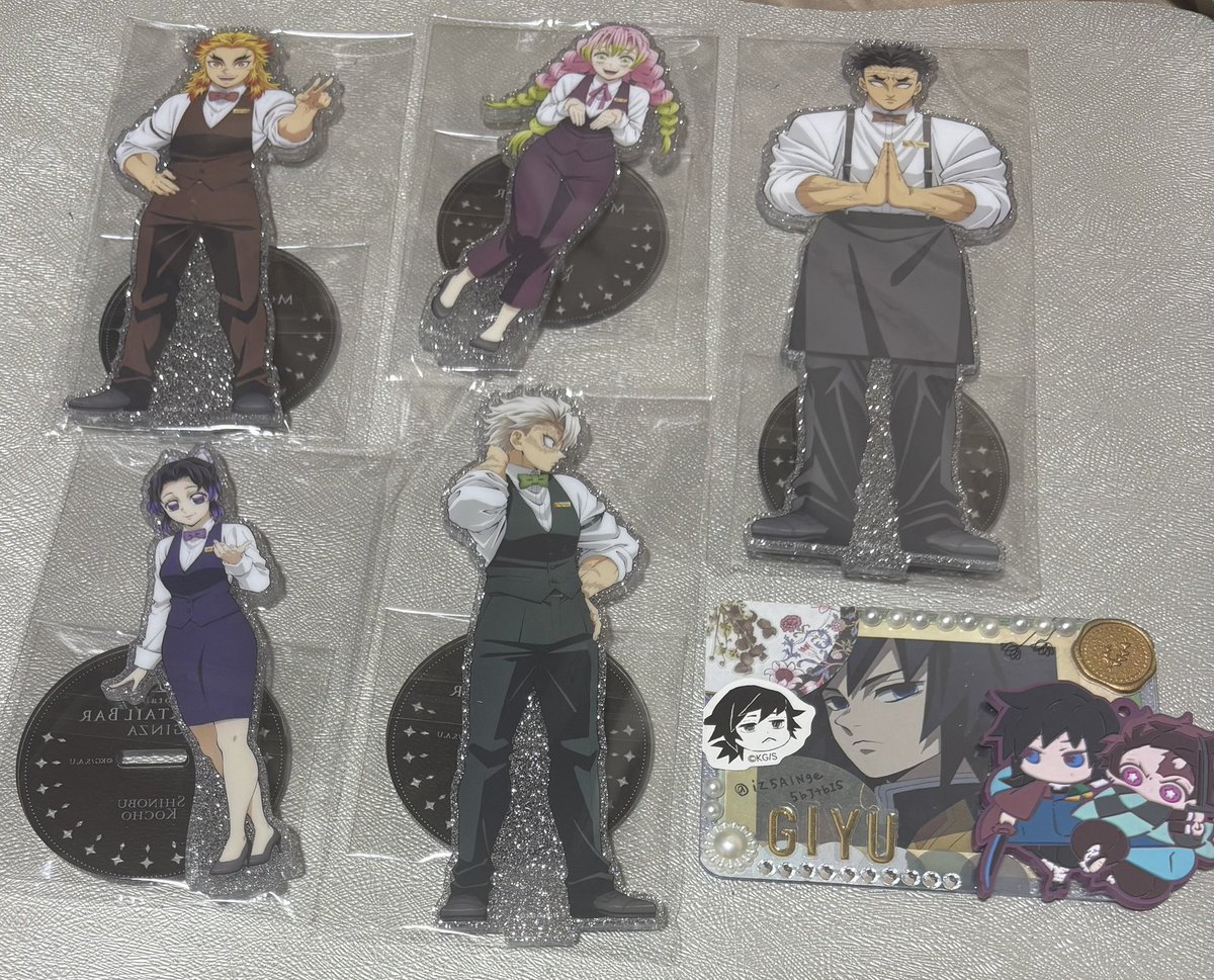 【交換・譲渡】鬼滅の刃 ufotable MOCKTAIL モクテル アクリルスタンド アクスタ 

★譲★
煉獄、実弥、蜜璃、しのぶ、悲鳴嶼

★求★
柱展横向き義勇(セットのみ無一郎)＞同種義勇
定価＋送料

煉獄は悲鳴嶼を含む交換または実弥以外全て纏めての譲渡のみ
義勇と複数交換いただける方優先
→